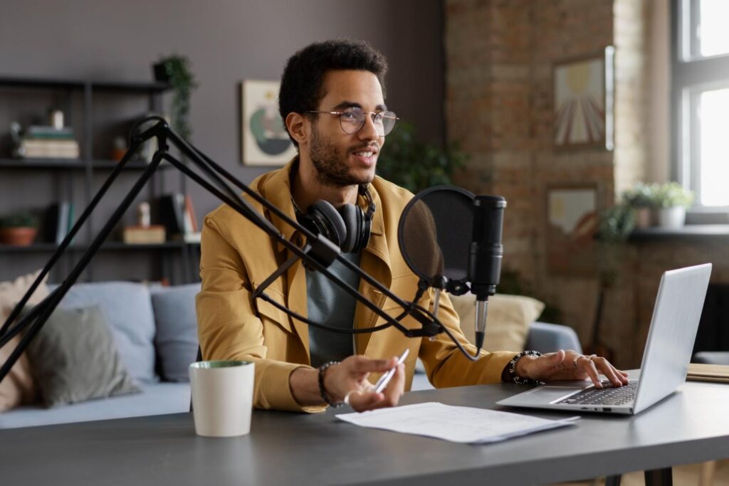 Professional Podcast Recording at Home