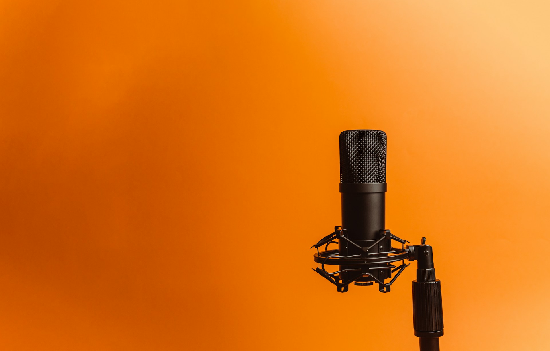 podcast recording